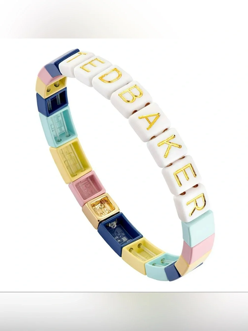 Ted Baker Beaded Elasticated Bracelet Stretchy Fit